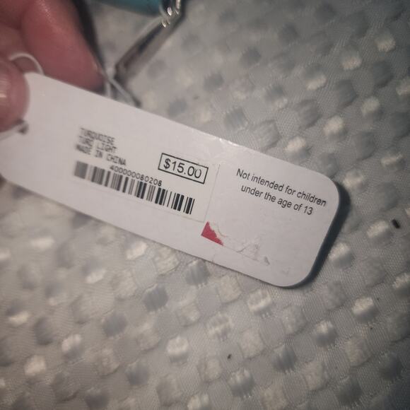 CHARMING CHARLIE NWT TURQUOISE CROSSBODY BAG & MATCHING WALLET COMBO - Picture 9 of 11